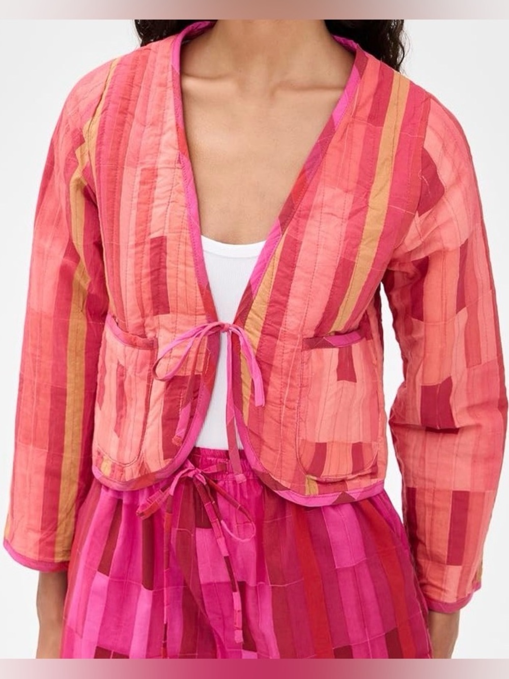 Reversible Lightweight Quilted Jacket